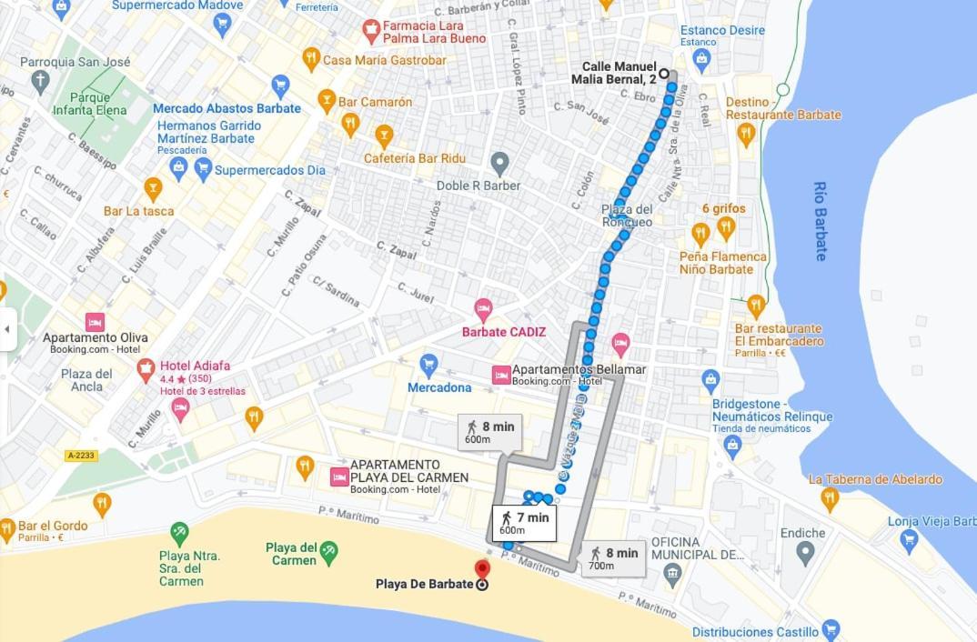 Casa Siroco | +Patio Apartment Barbate Ngoại thất bức ảnh